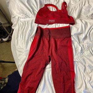 Leggings and sports bra set